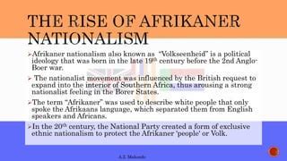  Ysterplaat Uprising:  Afrikander Nationalism and the Struggle for Political Representation in the Early 20th Century