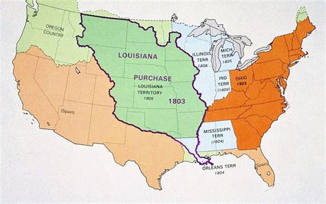  Louisiana Purchase;  Westward Expansion & Territorial Acquisition